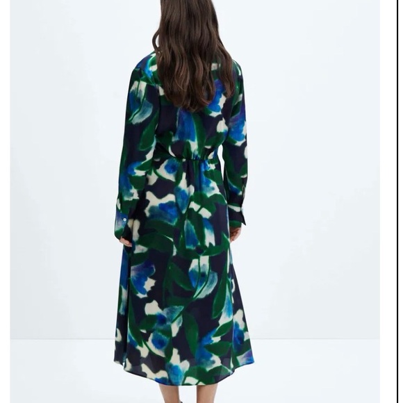 NWT MANGO SHIRT DRESS NEW WITH TAGS - Picture 3 of 5